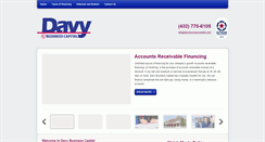 Desktop Screenshot of davybusinesscapital.com